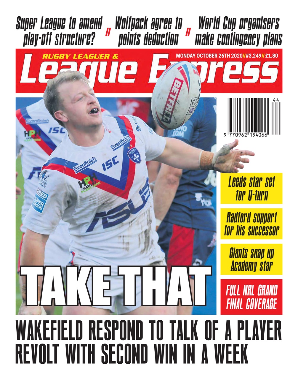 League Express Preview Pages