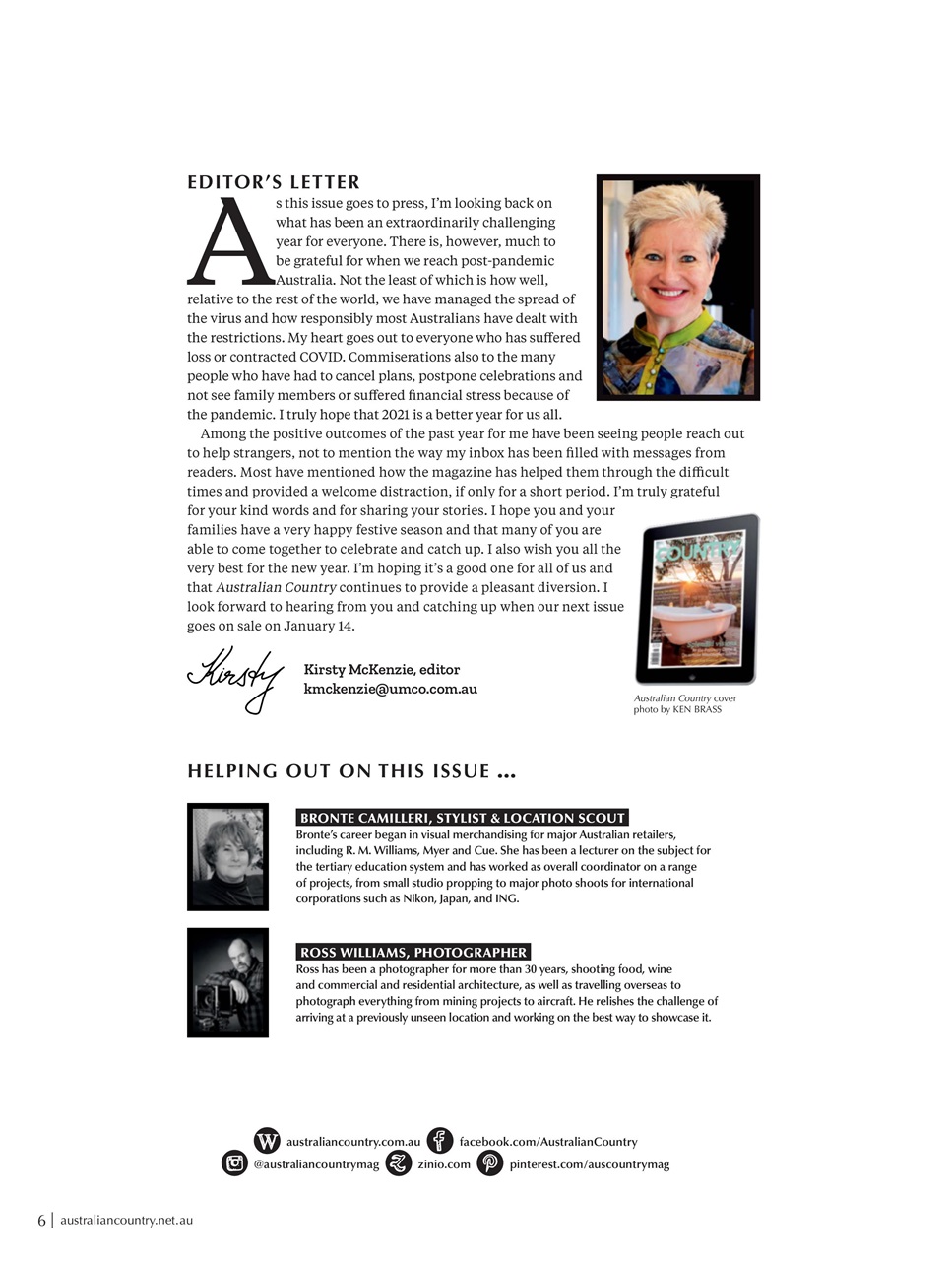 Australian Country Preview Pages
