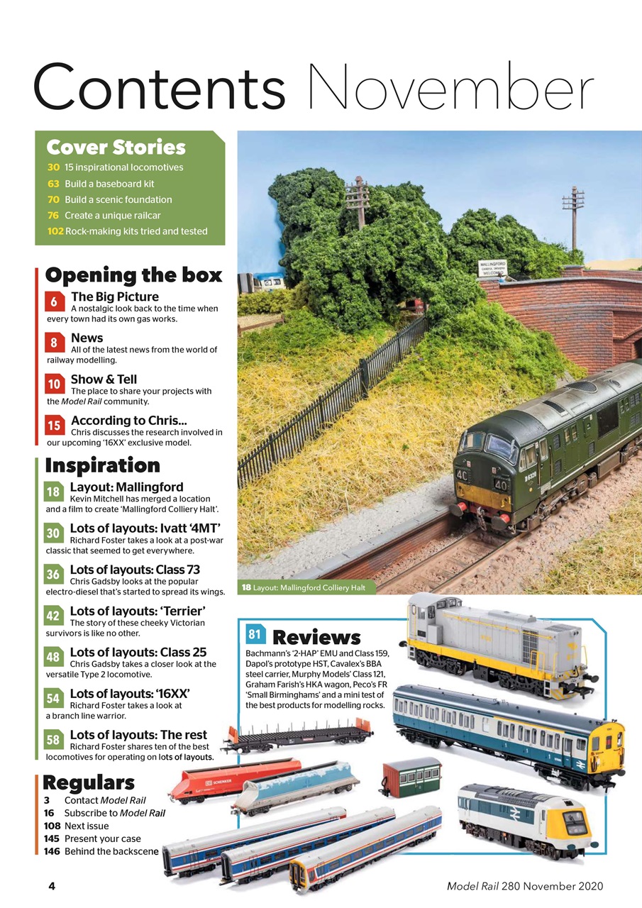 Model Rail Preview Pages