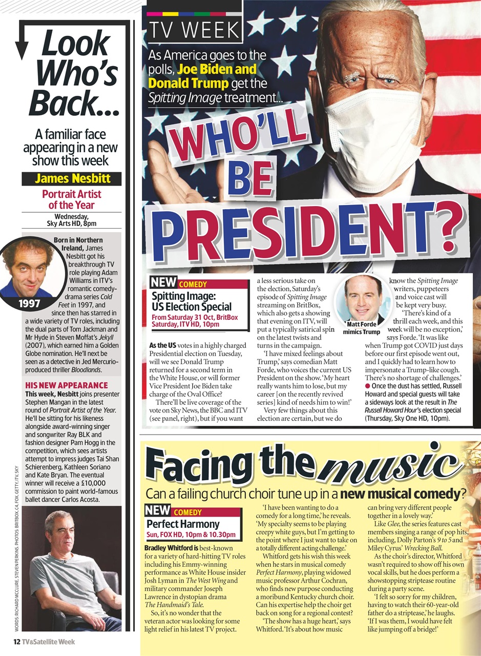TV & Satellite Week Preview Pages