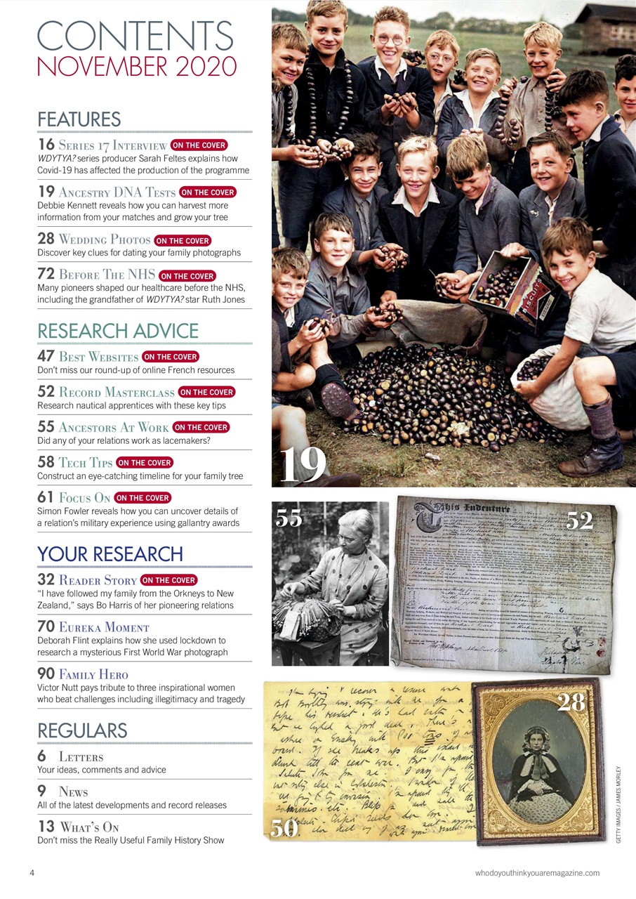 Who Do You Think You Are? Preview Pages