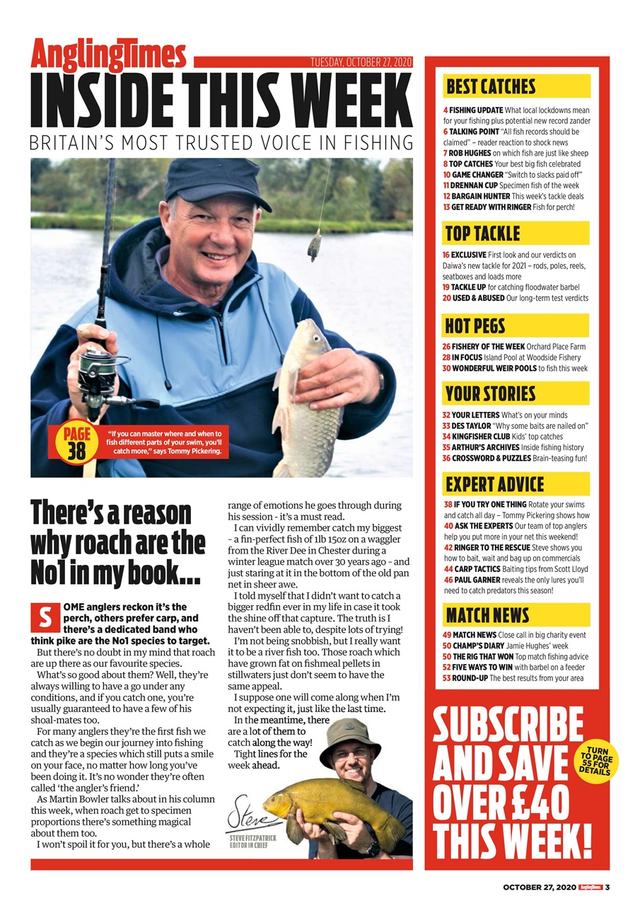 Angling Times Preview Pages
