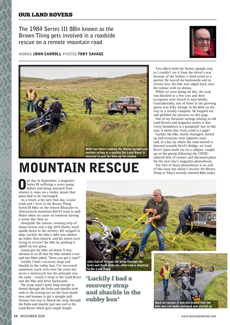 Classic Land Rover Magazine Preview Pages