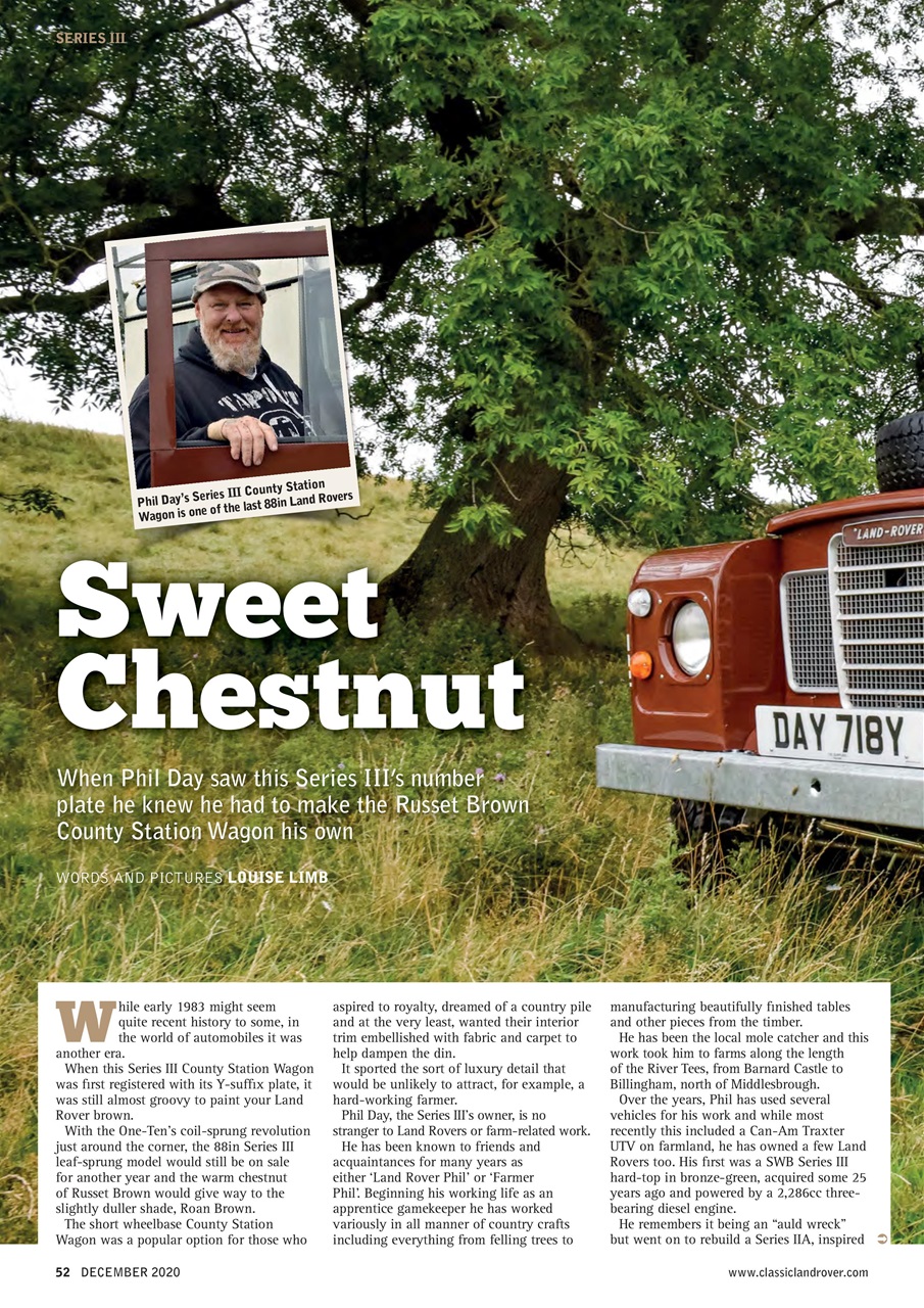 Classic Land Rover Magazine Preview Pages