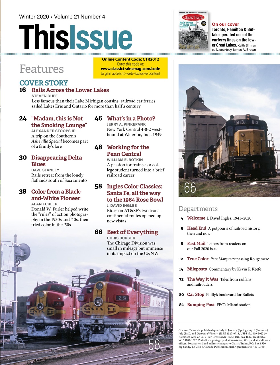 Classic Trains Preview Pages