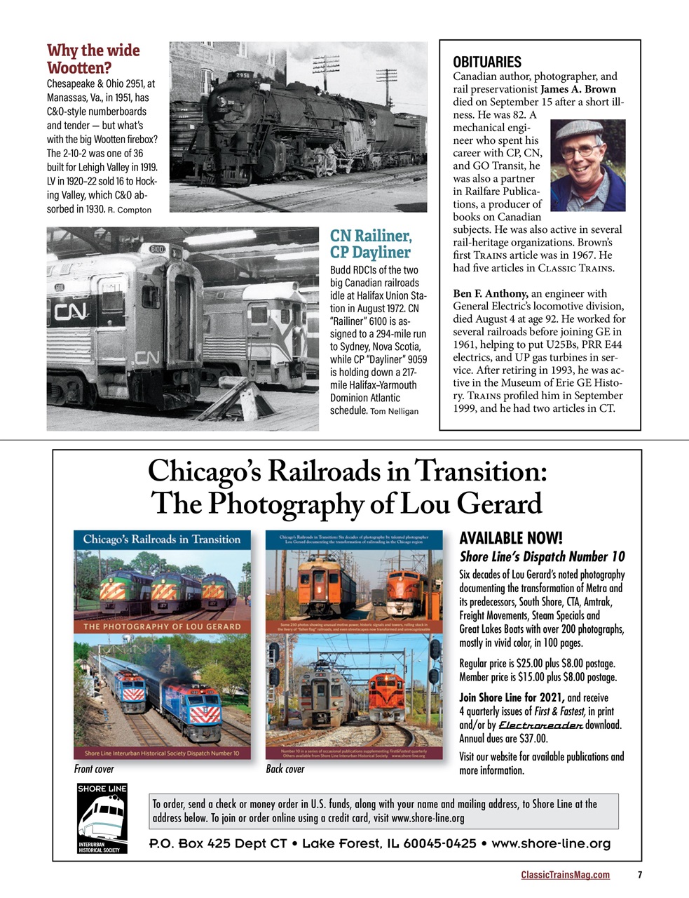 Classic Trains Preview Pages