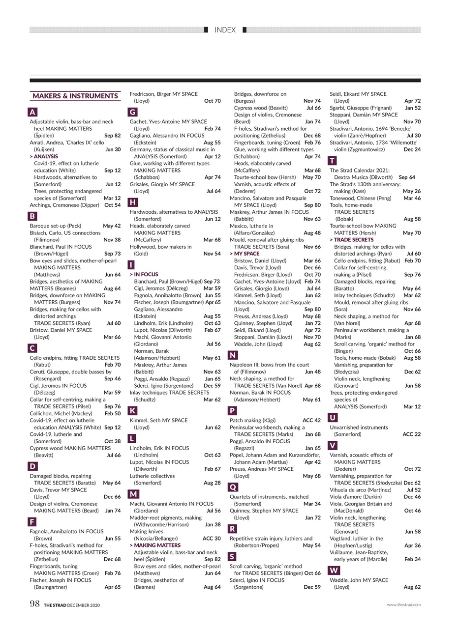 The Strad Preview Pages