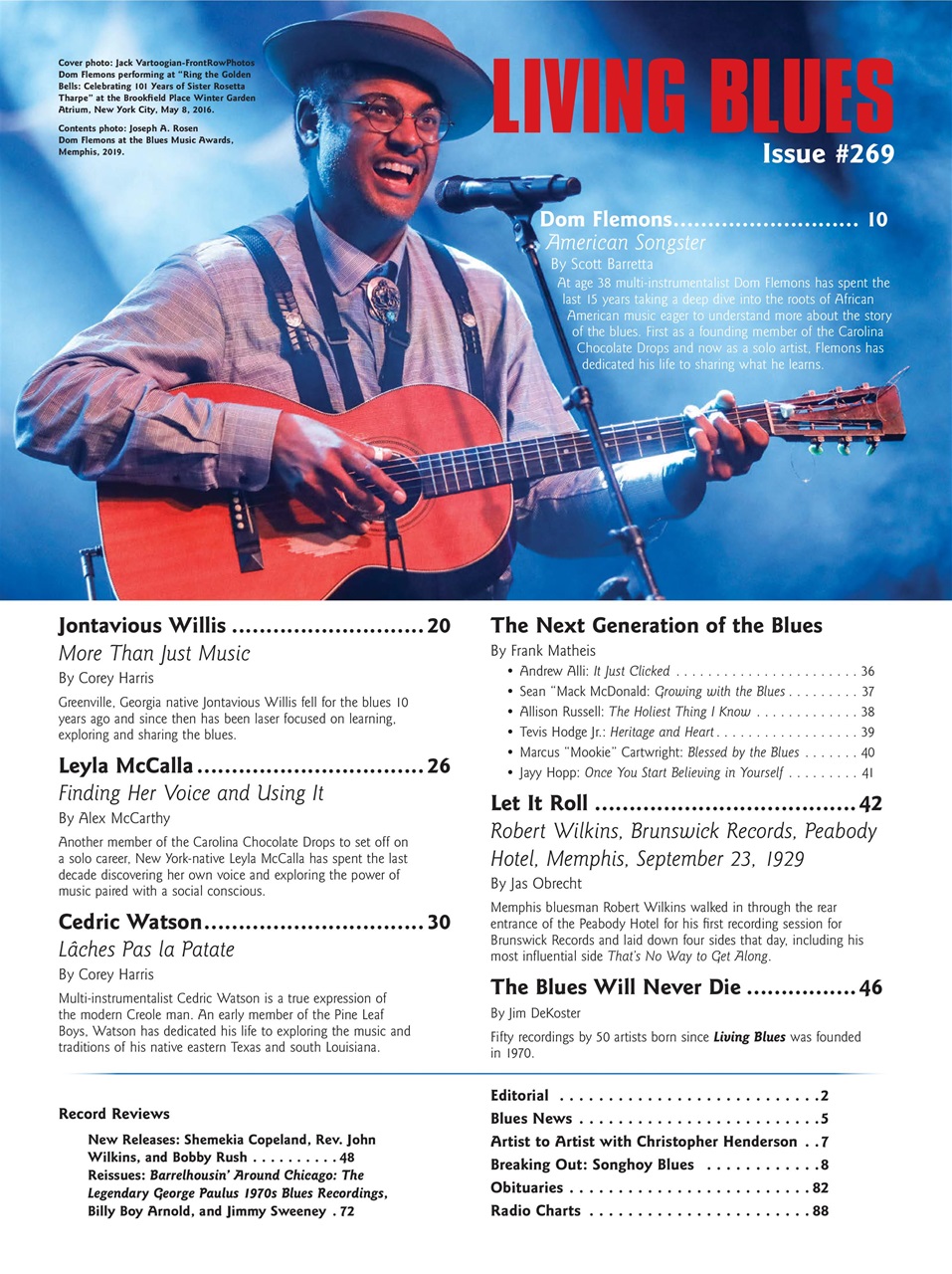 Living Blues Preview Pages