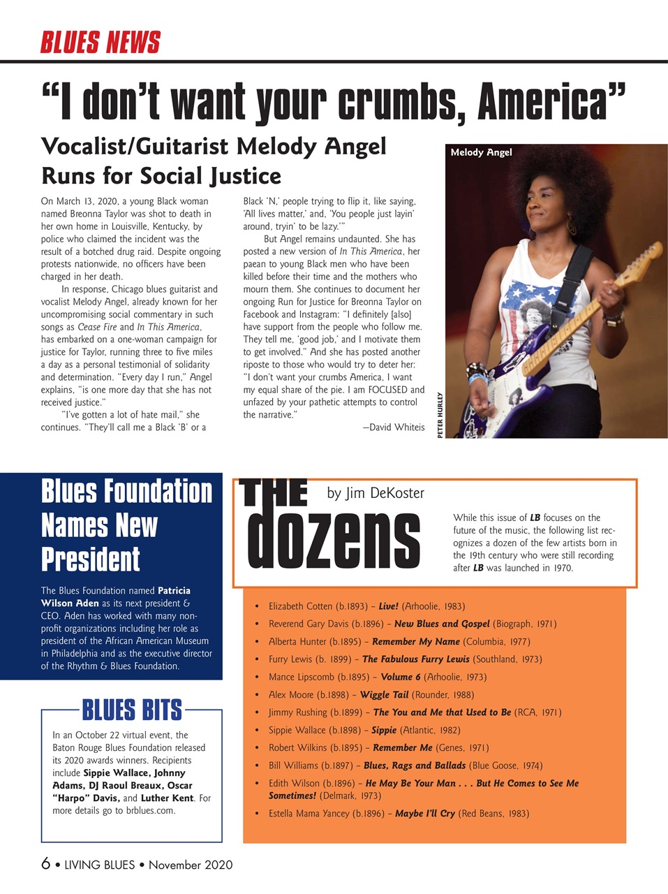 Living Blues Preview Pages