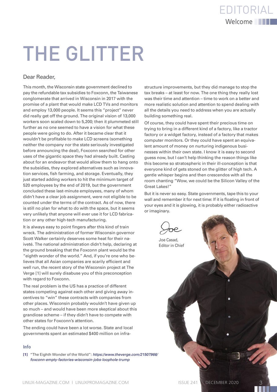 Linux Magazine Preview Pages