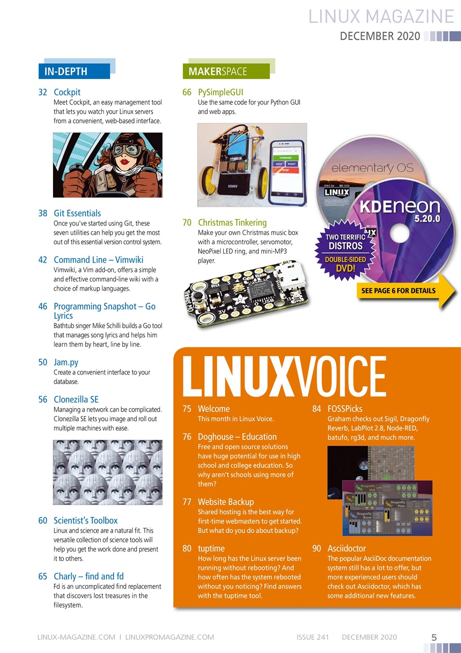 Linux Magazine Preview Pages
