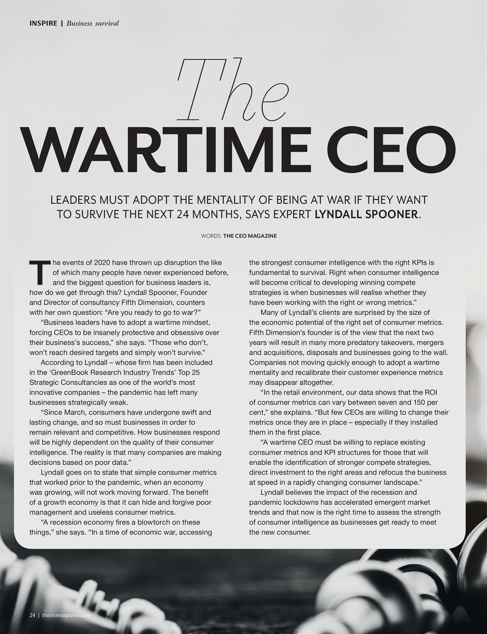 The CEO Magazine EMEA Preview Pages