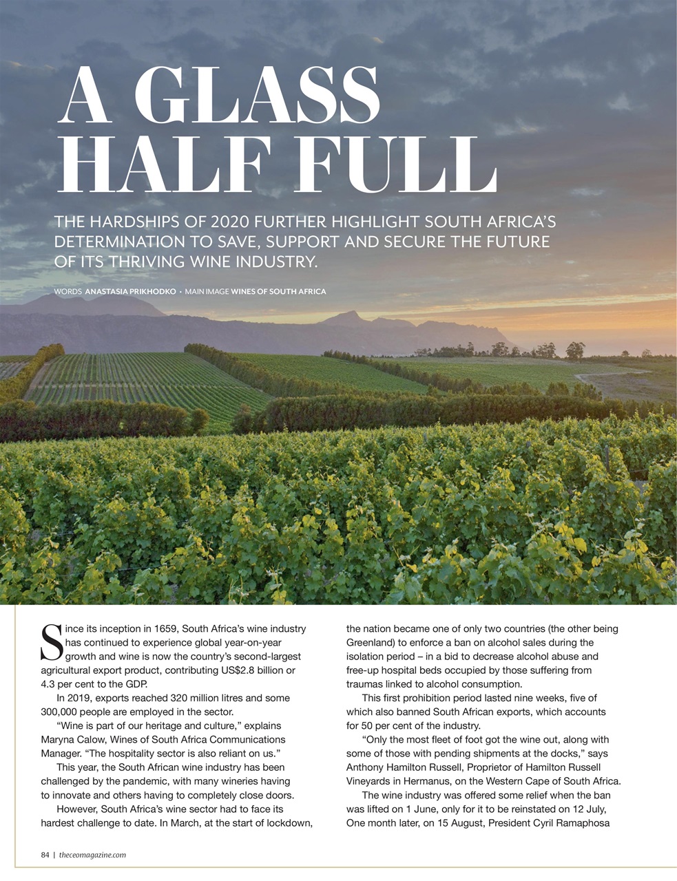 The CEO Magazine EMEA Preview Pages