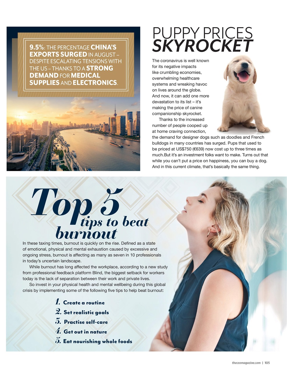 The CEO Magazine EMEA Preview Pages