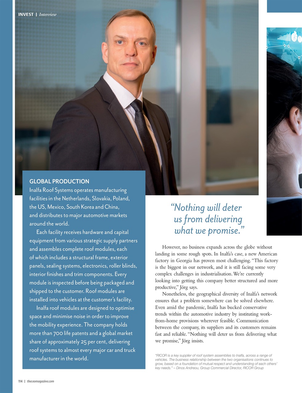 The CEO Magazine EMEA Preview Pages