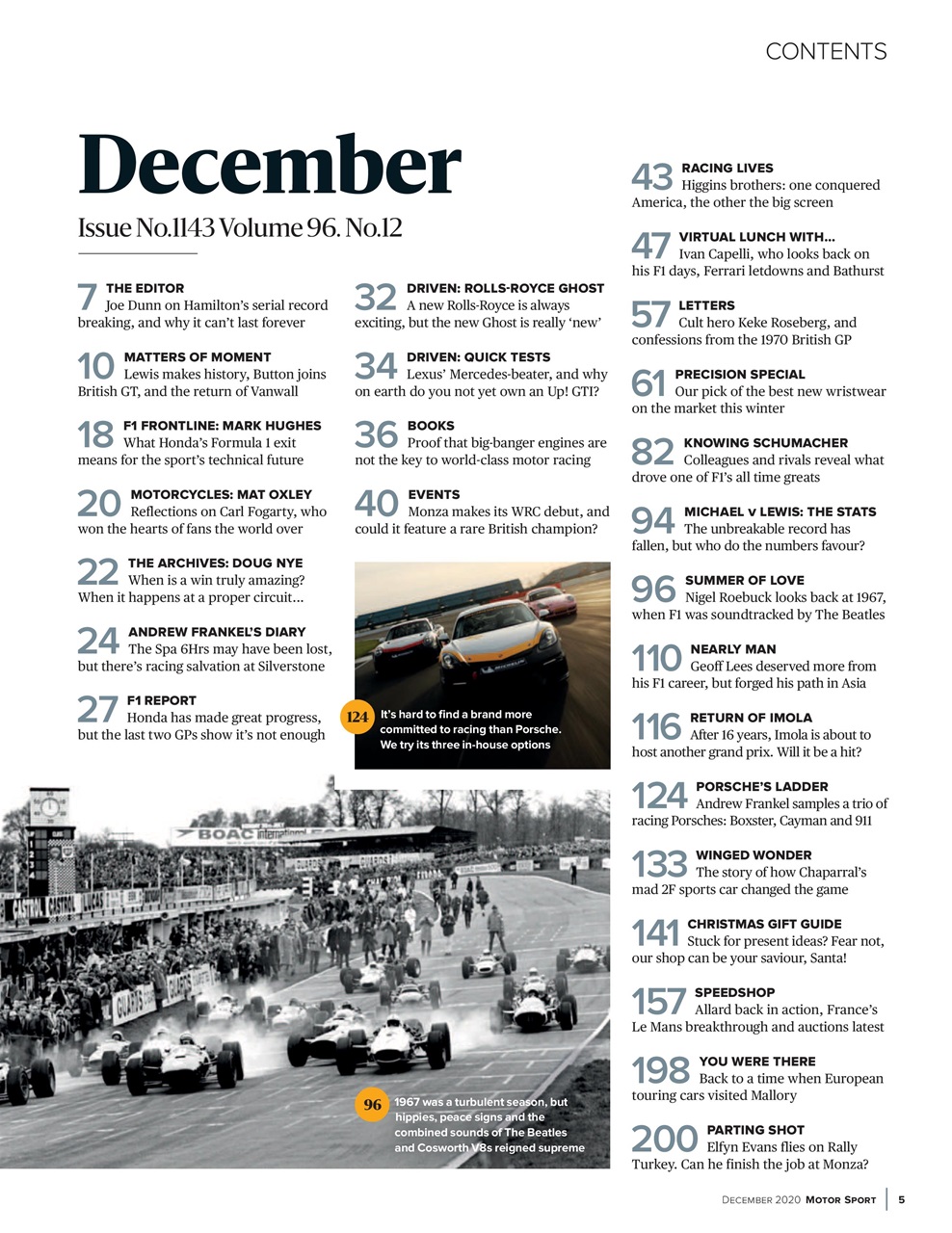 Motor Sport Magazine Preview Pages
