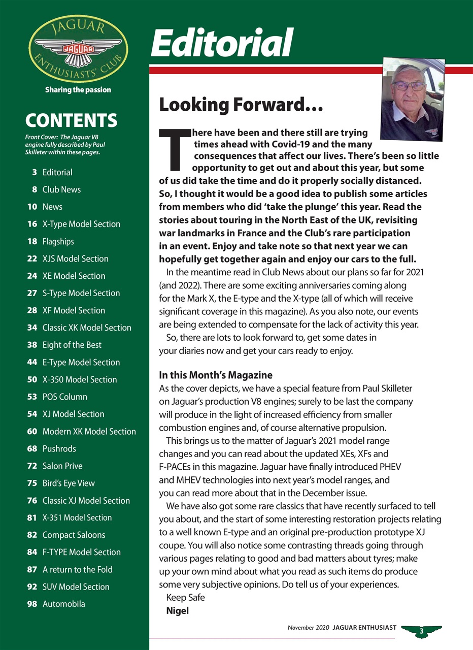 Jaguar Enthusiast Preview Pages