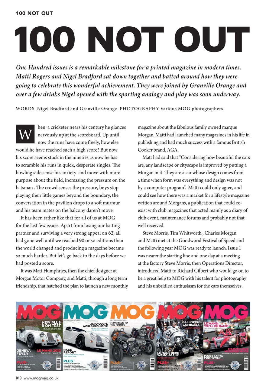 MOG Magazine Preview Pages