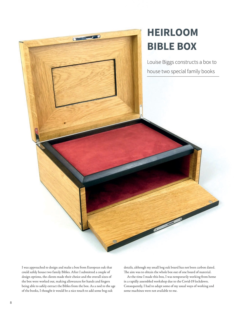 Woodworking Crafts Magazine Preview Pages