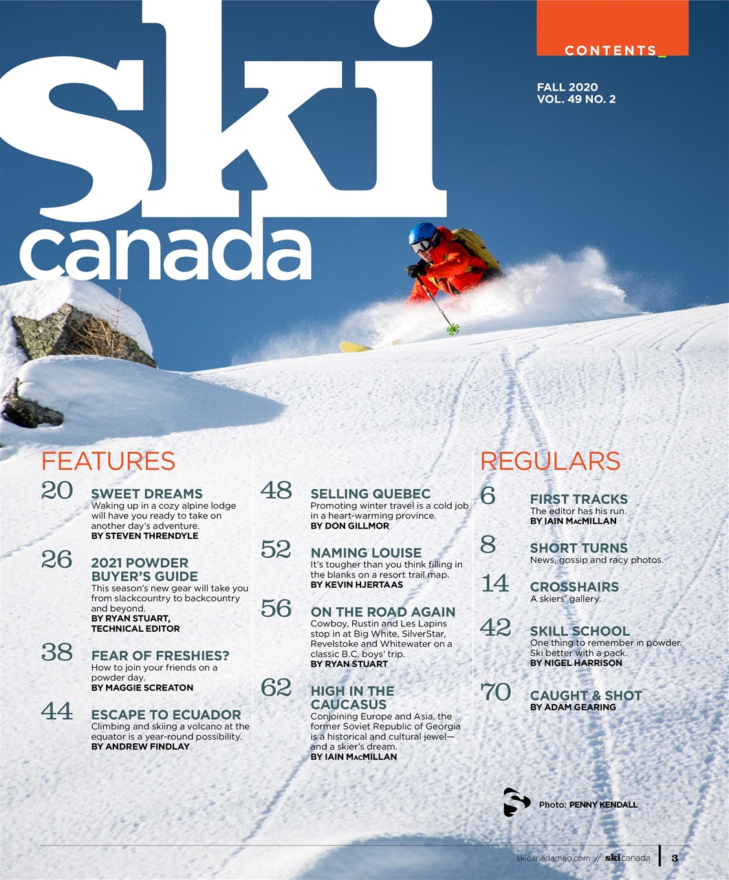Ski Canada Preview Pages