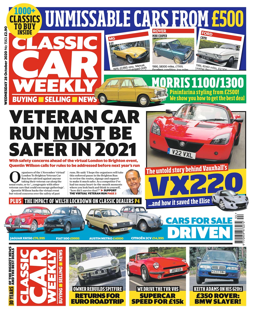 Classic Car Weekly Preview Pages