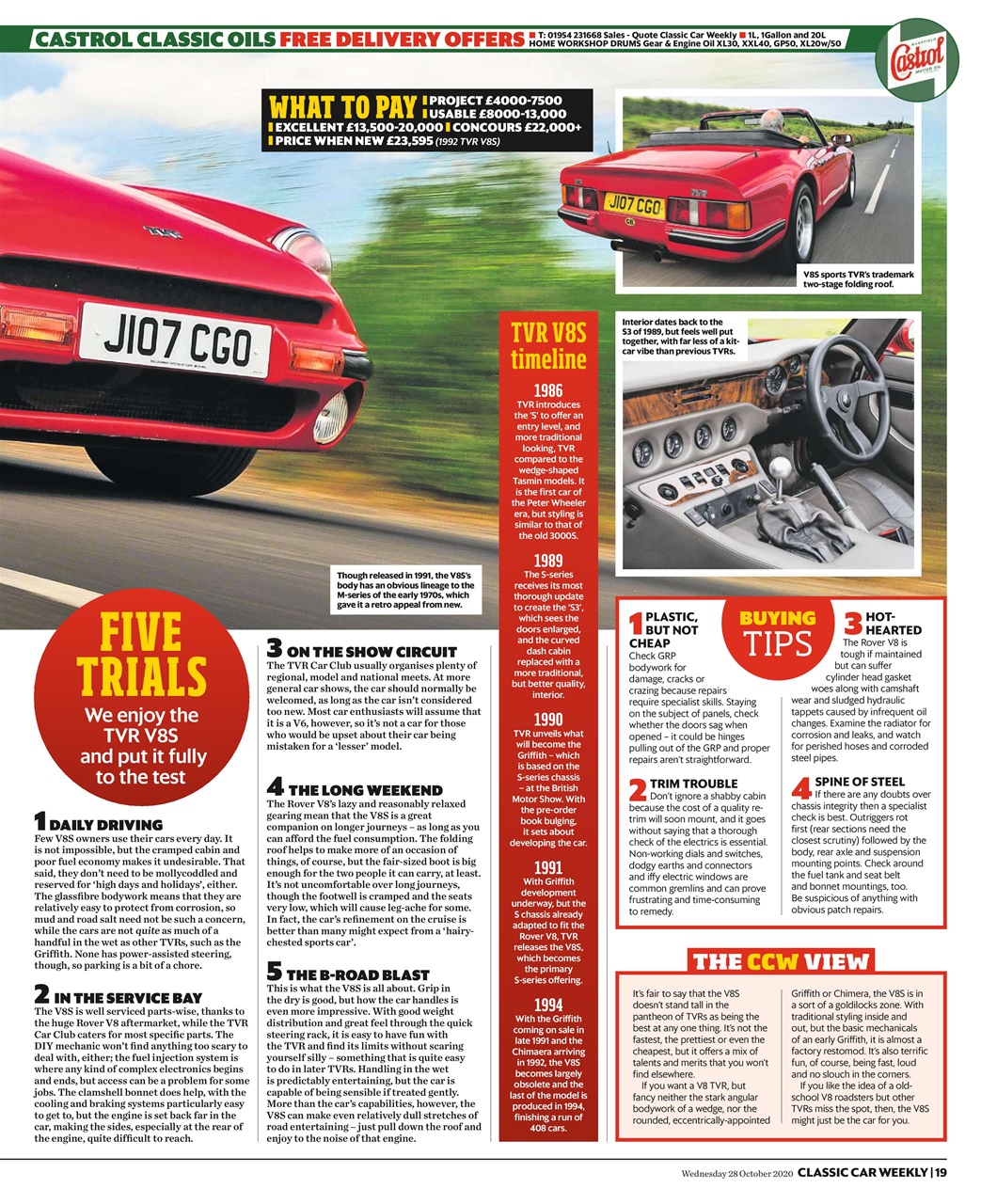 Classic Car Weekly Preview Pages