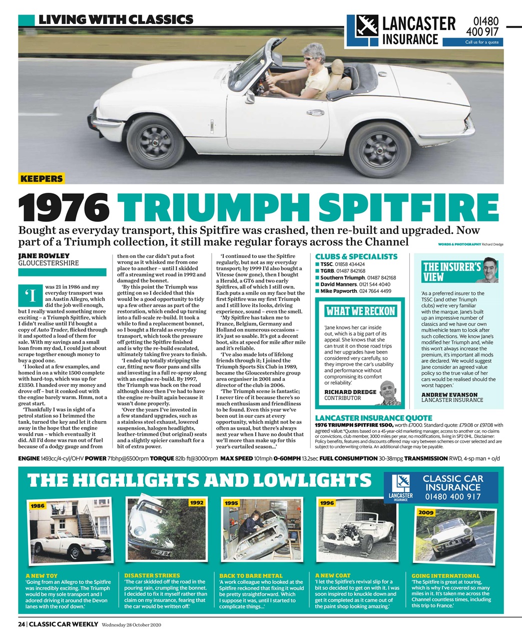 Classic Car Weekly Preview Pages