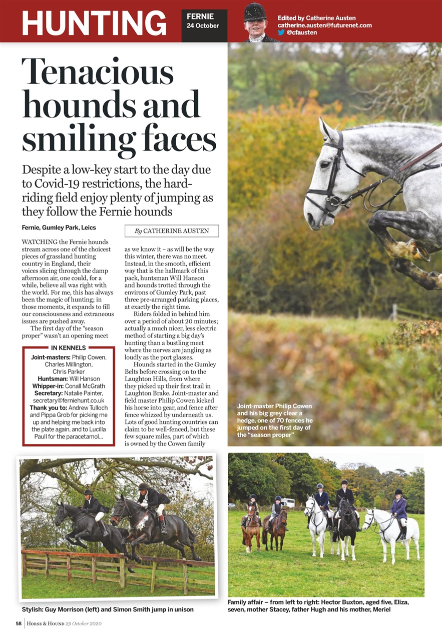 Horse & Hound Preview Pages