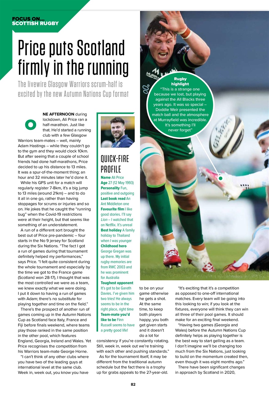 Rugby World Preview Pages
