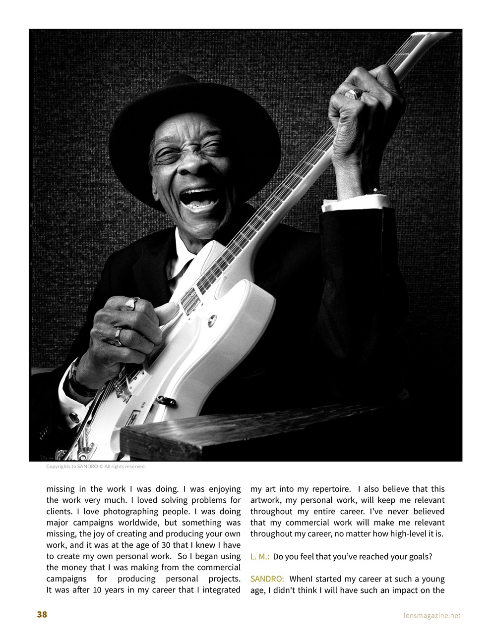 Lens Magazine Preview Pages