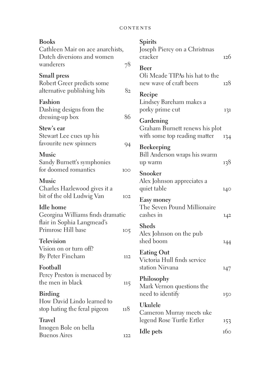 The Idler Magazine Preview Pages