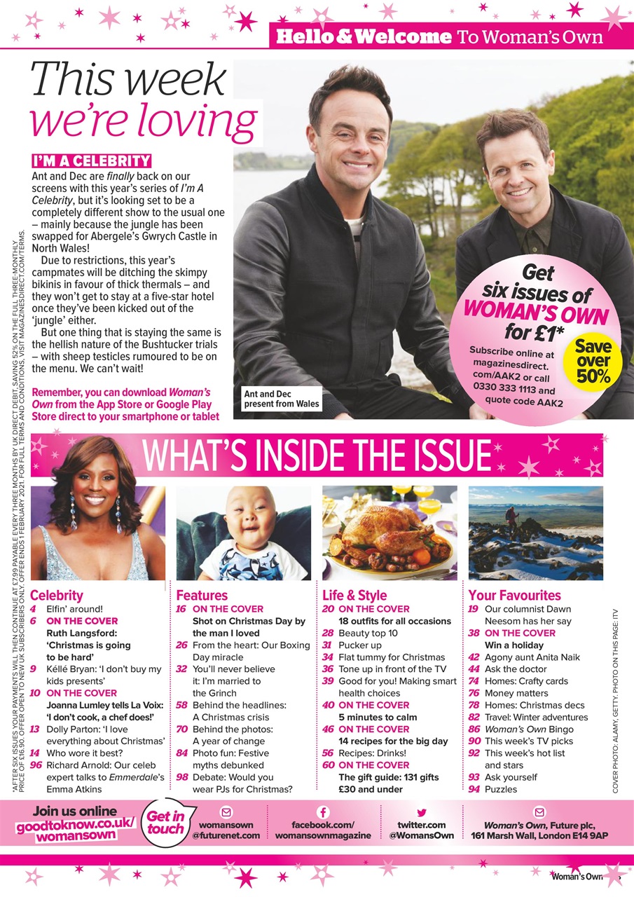 Woman's Own Preview Pages