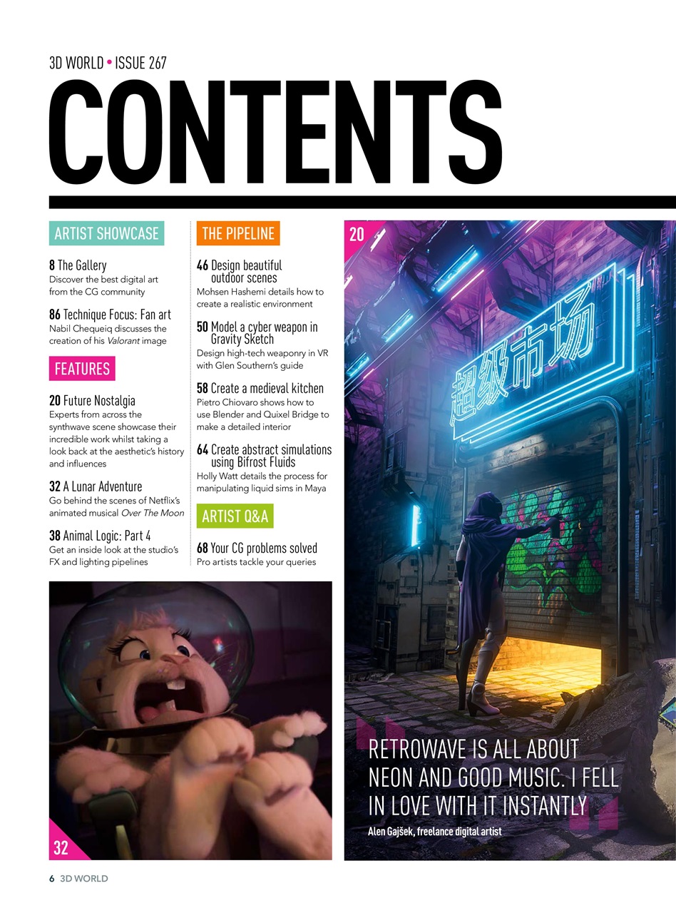 3D World Preview Pages