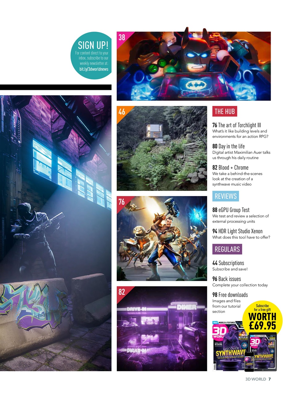 3D World Preview Pages