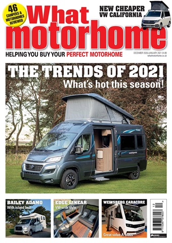 What Motorhome magazine issue December/January 2020 - The Trends of 2021