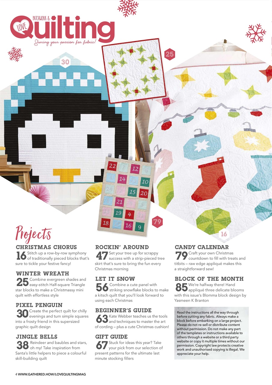 Love Patchwork & Quilting Preview Pages