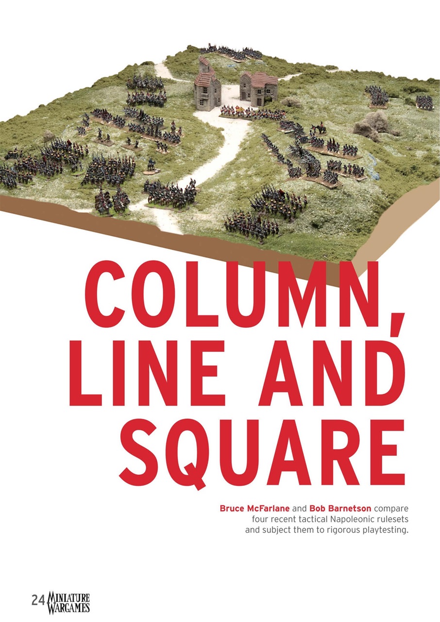 Miniature Wargames Preview Pages