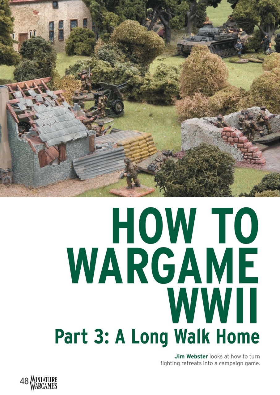 Miniature Wargames Preview Pages