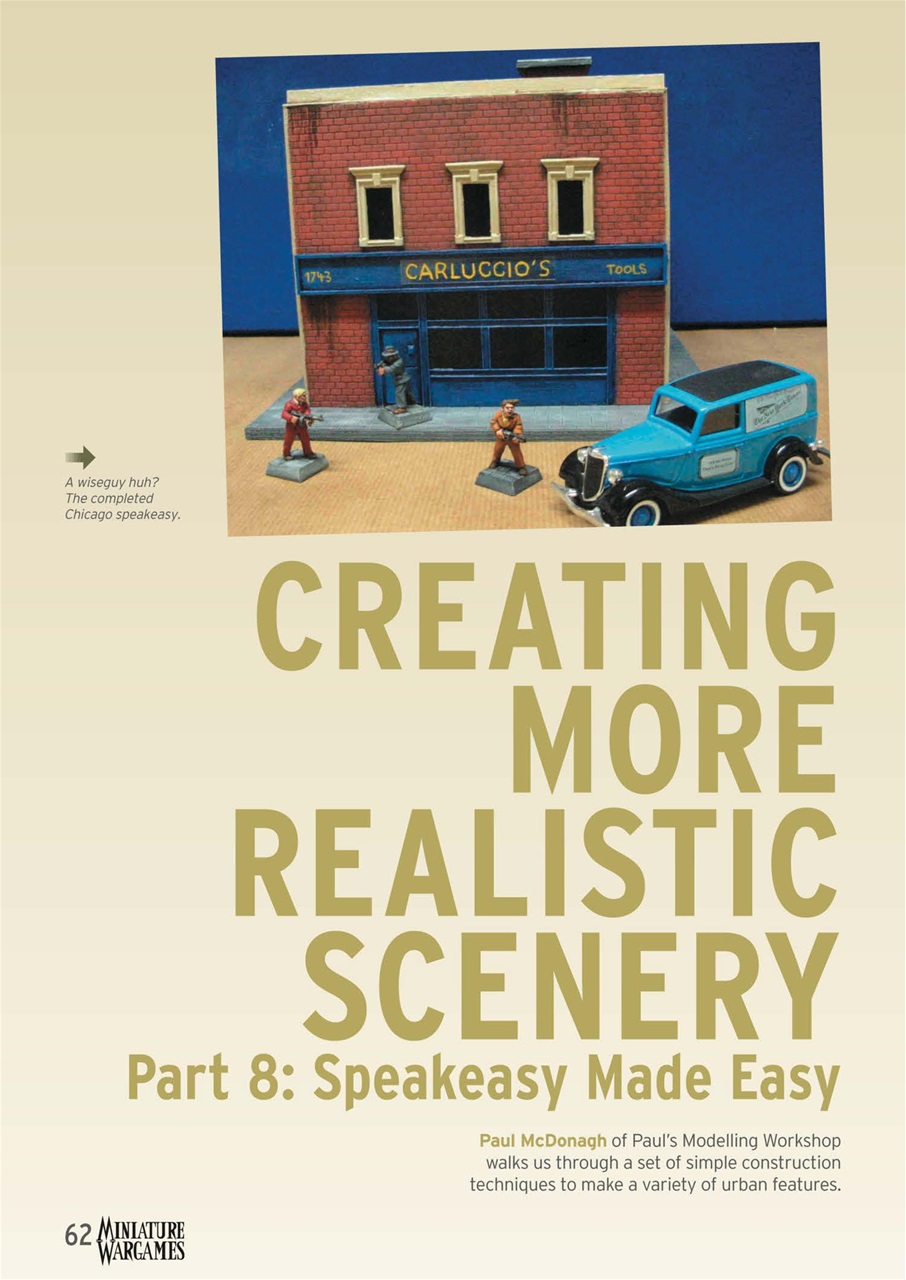 Miniature Wargames Preview Pages