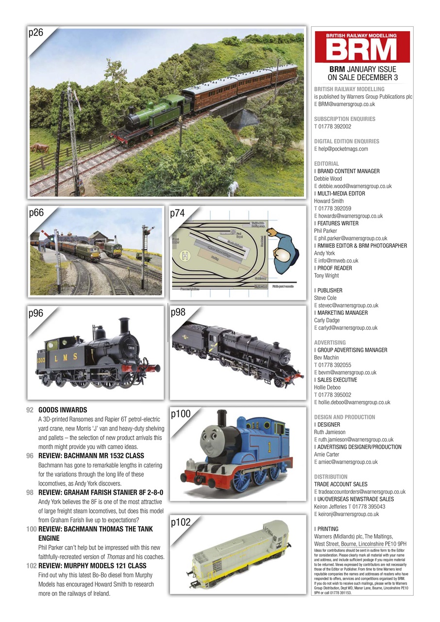 British Railway Modelling (BRM) Preview Pages