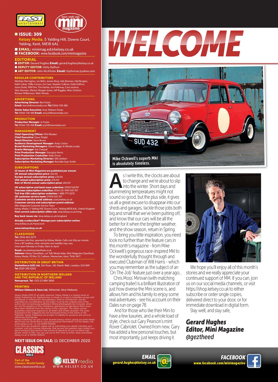 Mini Magazine Preview Pages