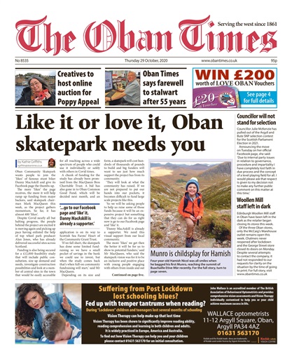 The Oban Times & Lochaber Times issue 