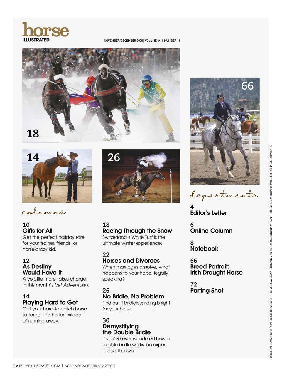 Horse Illustrated Magazine Preview Pages