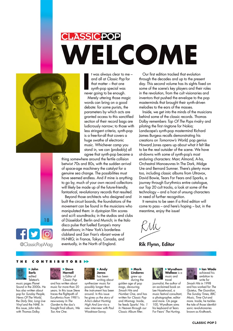 Classic Pop Preview Pages