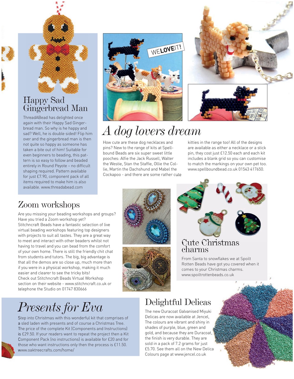Bead & Jewellery Magazine Preview Pages