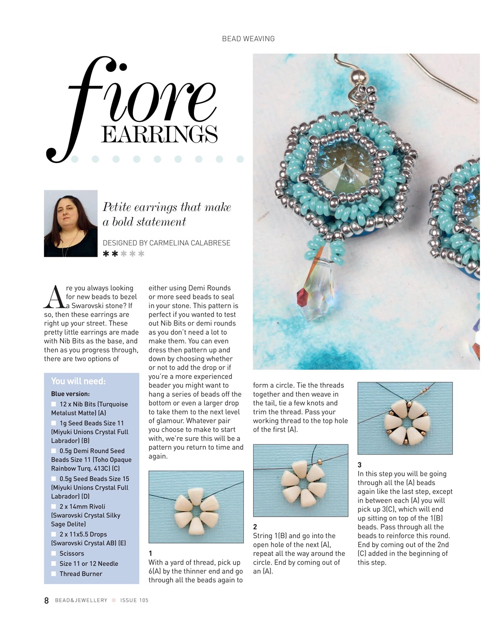 Bead & Jewellery Magazine Preview Pages