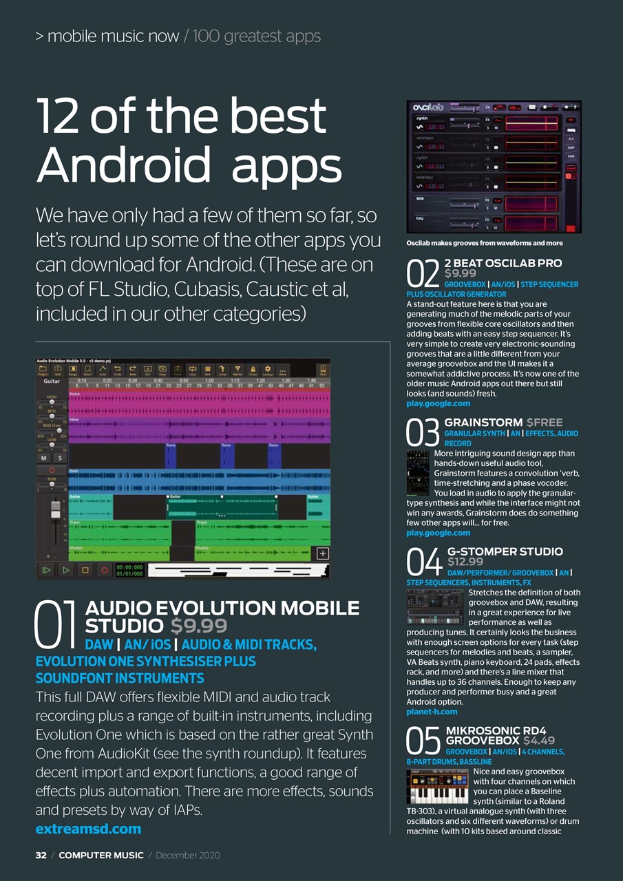 Computer Music Preview Pages