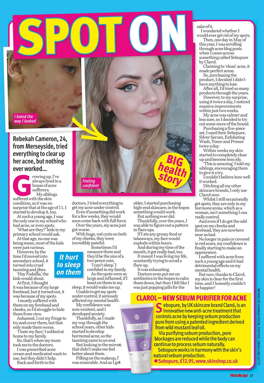 Pick Me Up Preview Pages