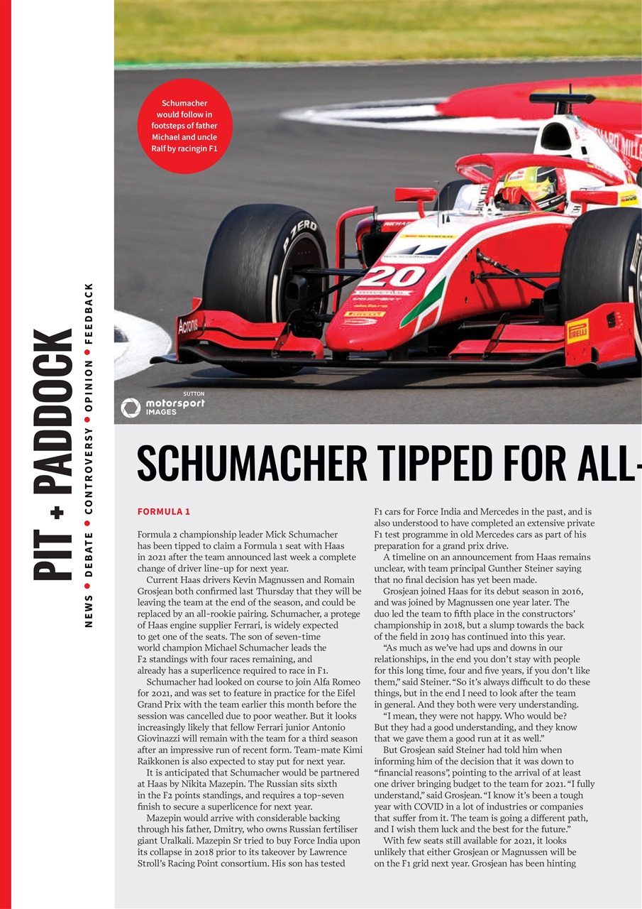 Autosport Preview Pages