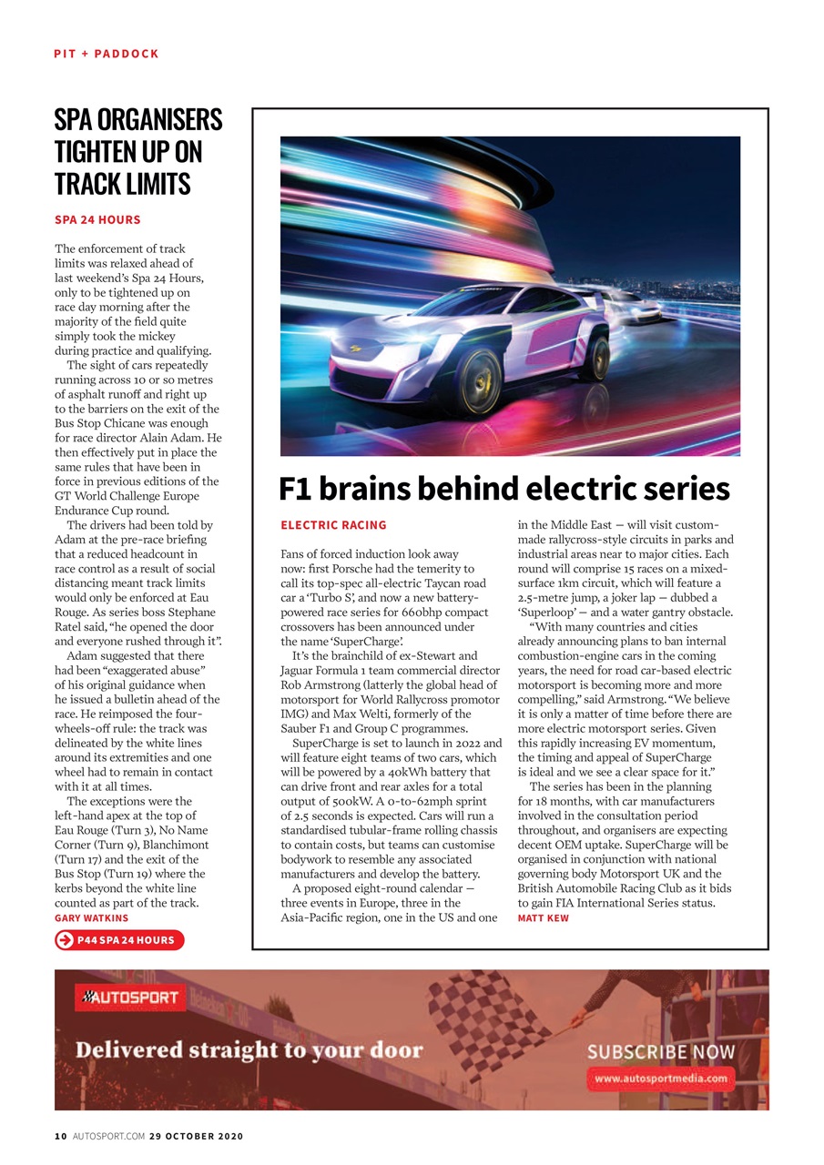 Autosport Preview Pages